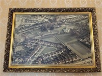 Gold Framed Aerial Photograph of St Josephs of