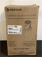 Pentair Laminar Jet With Deck Box 580001G