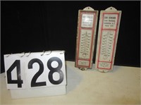 2 Don Howard Thermometers
