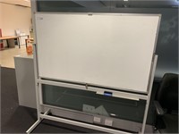 Aluminium Framed Whiteboard on Stand