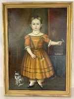 Early 19th Century Portrait of a Girl