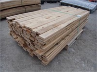Qty Of (170) 5/4 In. x 4 In. x 8 Ft. Smooth Cut