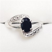 $160 S/Sil Onyx Ring