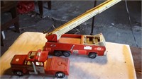 Tonka Fire Truck and Ford Fire Truck