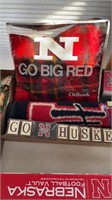 Lot of husker collectibles husker blocks that say