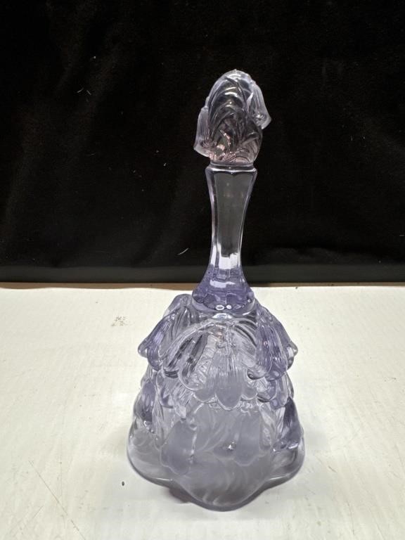 Fenton Glass Lavender Glass Bell