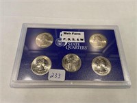 Weir Farm 2020-P, D, W, S Quarters Set