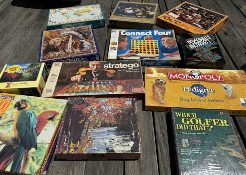 Lot of Games & Puzzles