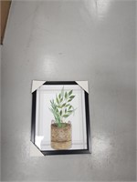 Framed art plant