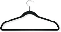 Ultra-Thin Non-Slip Velvet-Touch Hangers, 17pk