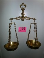 BRASS HANGING SCALE