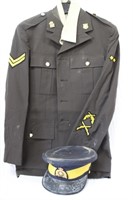 ROYAL CANADIAN MOUNTED POLICE UNIFORM AND CAP