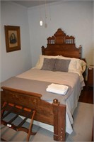 Queen Size Bed with Head and Foot Board