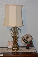 Ornate Table Lamp 35" Tall