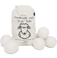12 pack of New Zealand wool dryer balls