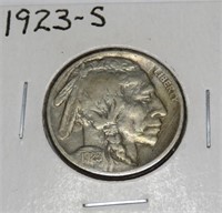 1923 s Semi Key Date Buffalo Nickel