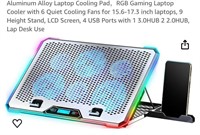 Aluminum Alloy Laptop Cooling Pad