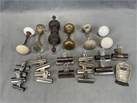 Door Knobs & File Clips