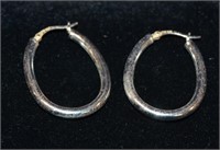 Set Sterling Silver Lady's Pierced Earings