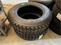 2 Goodyear 225/70R19.5 Tires