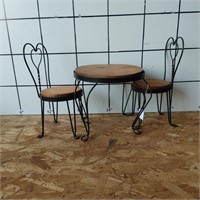 Miniture Table & Chair Set