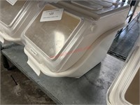 PLASTIC INGREDIENT BIN - NICE CONDITION