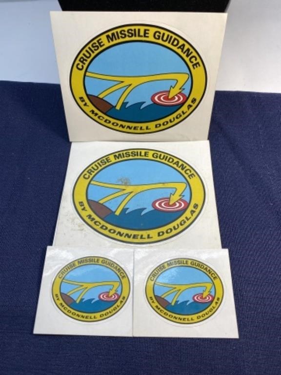 Cruise missile decal lot