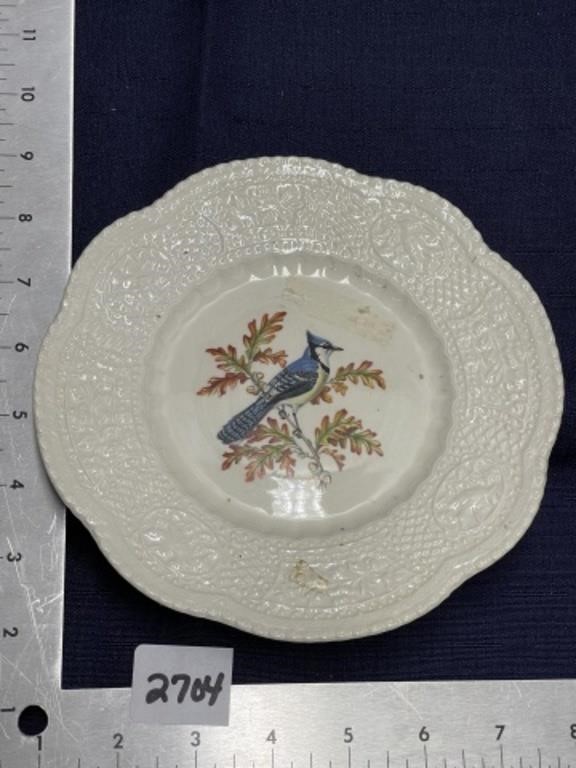 Royal cauldron England bird plate