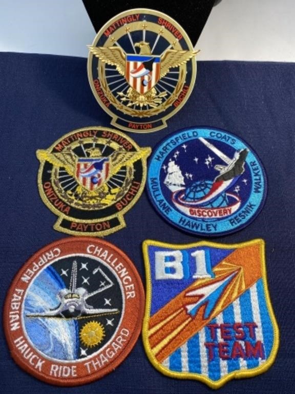 Space discovery patch lot