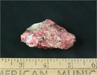 Rhodonite from Rushinga Zimbabwe, 74 grams
