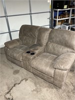 Motorized recliners, suede type material ****