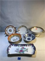 Vintage Household Decorative Plates & Bowls