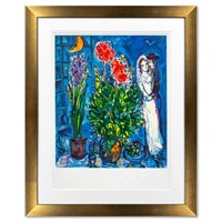 Marc Chagall (1887-1985), "Les Maries" Framed Limi