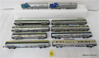 Delaware & Hudson Diesels and 8 Coaches