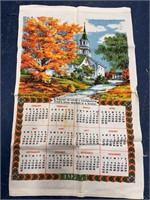 1973 Religious Cloth Calendar #2