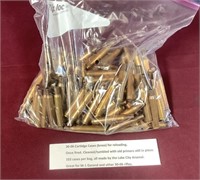 Bag With 103 Brass 30-06 Cartridge Cases For