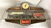 Budweiser  Clydesdale Horse & Wagon Beer Light