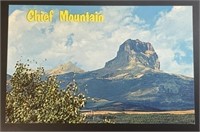 Vintage Chief Mountain RPPC Postcard