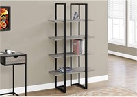 $119 Monarch Specialties Black Metal Bookshelf