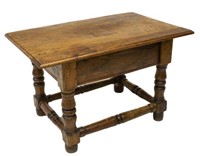 RUSTIC FRENCH SINGLE DRAWER COFFEE TABLE