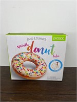 New Intex Inflatable Donut Tube Ring NIB