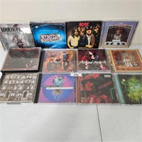 Rush, Kid Rock, AC/DC, Led Zeppelin Rock CD's