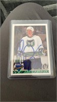 opc Premier Chris Pronger Autographed card signed