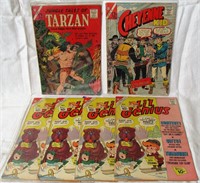 Lot of 6 Charlton 10 and 12¢ Comics