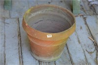 19TH CENTURY LOCAL MADE FLOWER POT