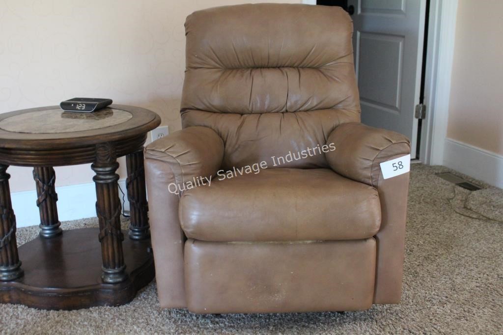 lane manual recliner with heat & massage