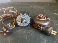 Bakelite plugs with Timer