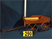Rustic tin wagon   ( pick up only)