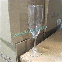 LOT,5BOXES (APRX 60PCS) 5 3/4oz CHAMPAGNE FLUTES