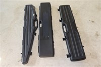 3 Plastic Gun Cases Including 2 Gun Guard and